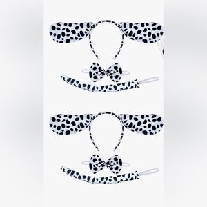 Dalmatian Costume Set Coopay 6 Pieces Halloween